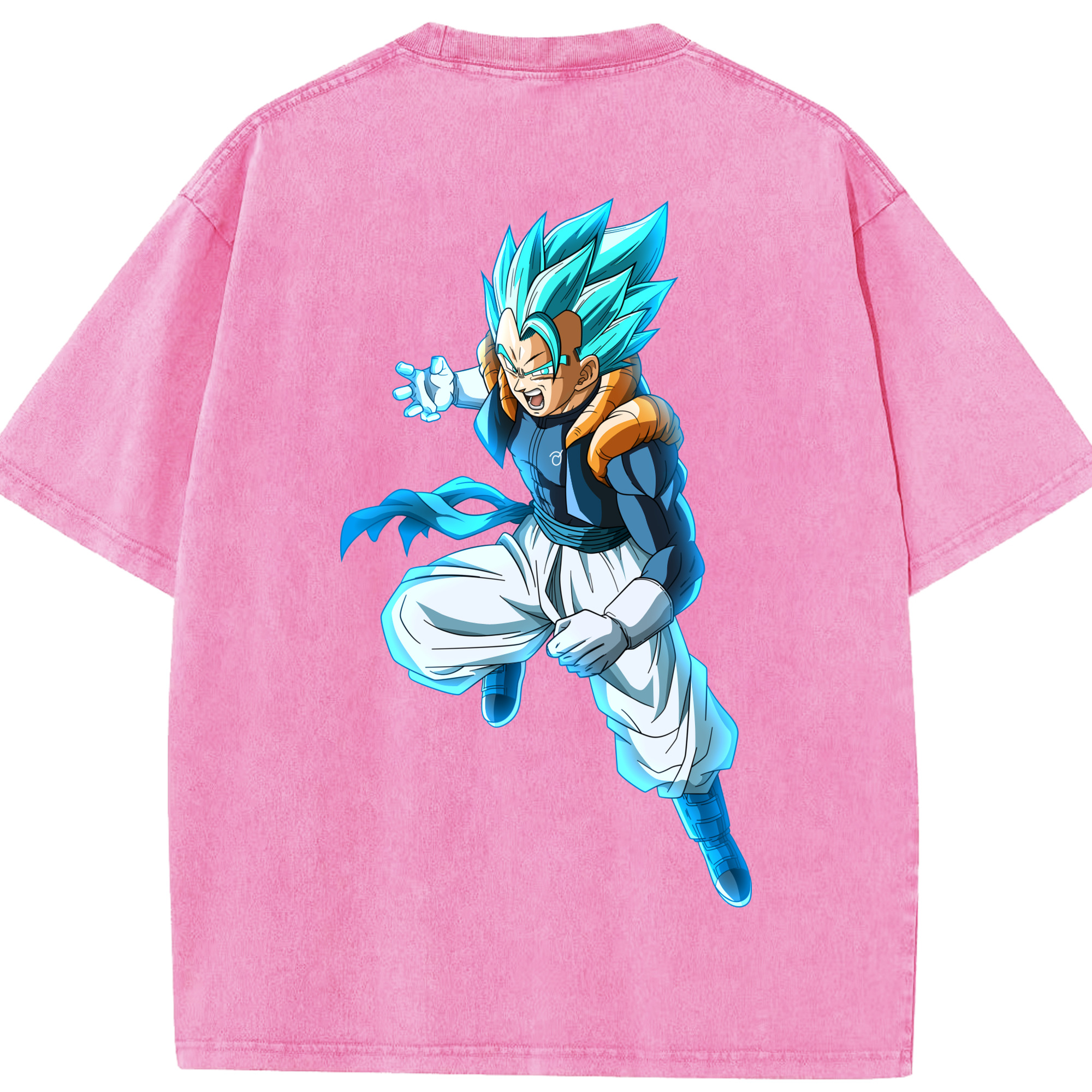 （画像用） ドラゴンボール ベジータ四世（Bejīta Yonsei）DRAGON BALL Vegeta IV 綿100% ヴィンテージ風 半袖Tシャツ（背面プリント）